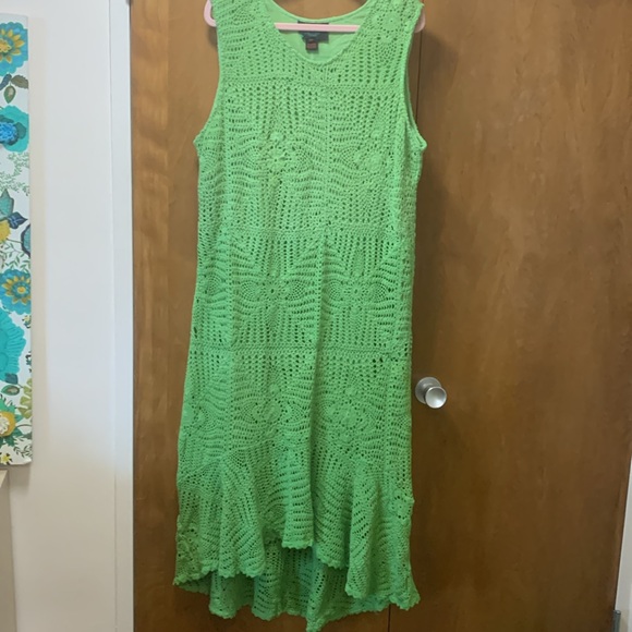 AS-HRO CROCHET DRESS AND JACKET HIGH LOW HEM XXL - Picture 2 of 8